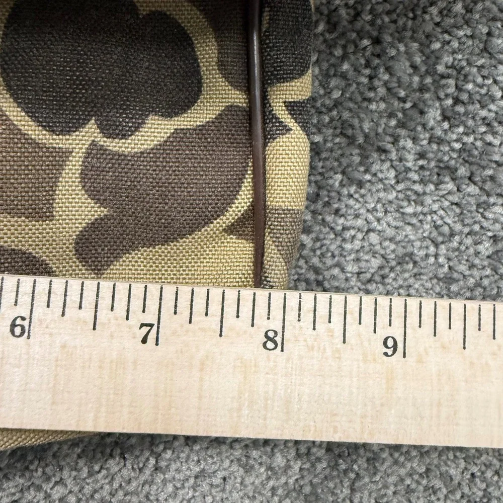 VTG Bob Allen Duck Camo Crossbody Shot Gun Shell Bag USA Canvas Hunting Pouch